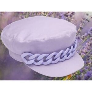 Eugenia Kim Marina Cap in Lavender NWT One Size